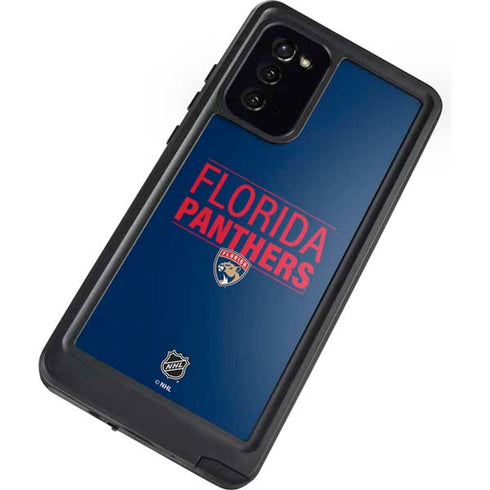 NHL Florida Panthers Lineup Galaxy Note20 5G Waterproof Case
