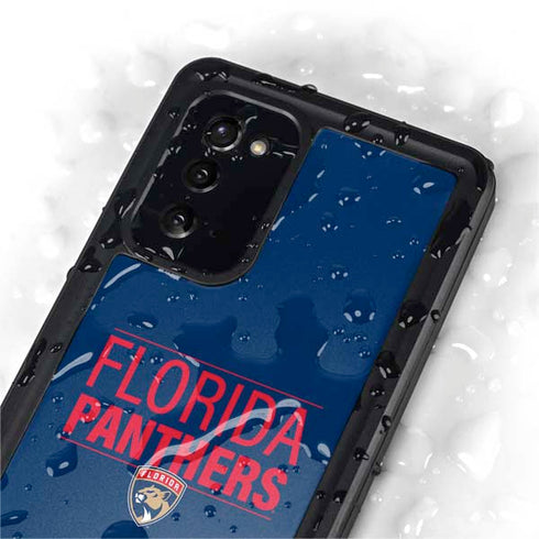 NHL Florida Panthers Lineup Galaxy Note20 5G Waterproof Case
