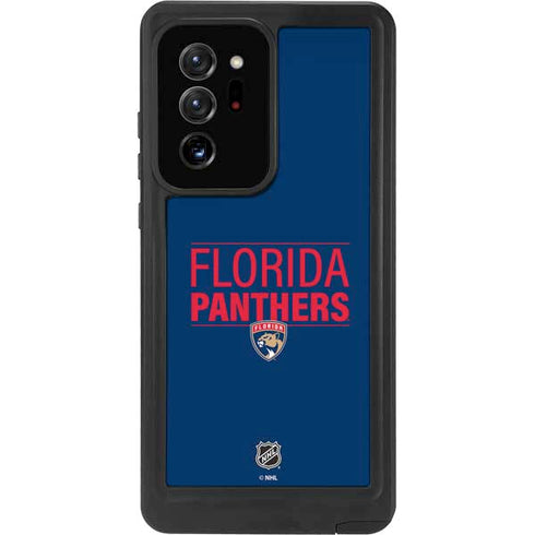 NHL Florida Panthers Lineup Galaxy Note20 Ultra 5G Waterproof Case