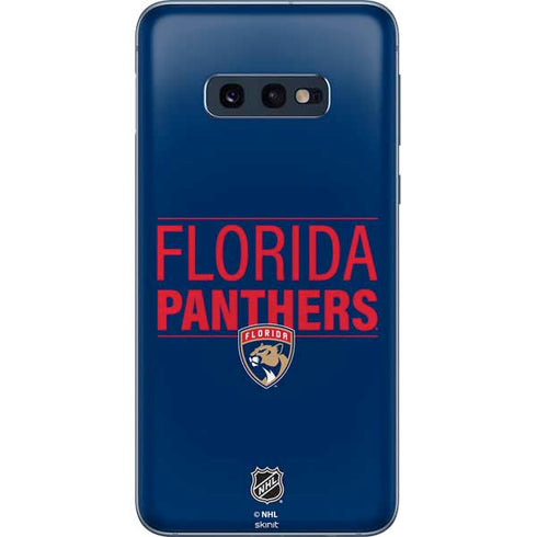 NHL Florida Panthers Lineup Galaxy S10e Skin