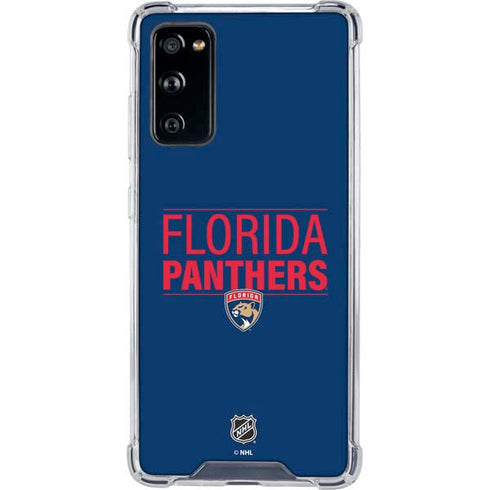 NHL Florida Panthers Lineup Galaxy S20 FE Clear Case