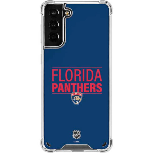 NHL Florida Panthers Lineup Galaxy S21 Plus 5G Clear Case