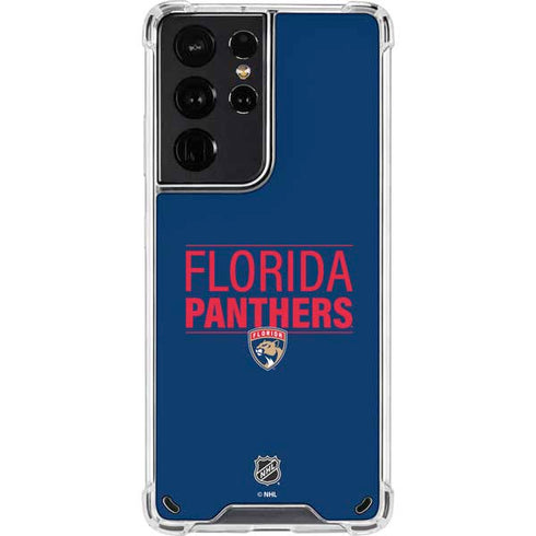 NHL Florida Panthers Lineup Galaxy S21 Ultra 5G Clear Case
