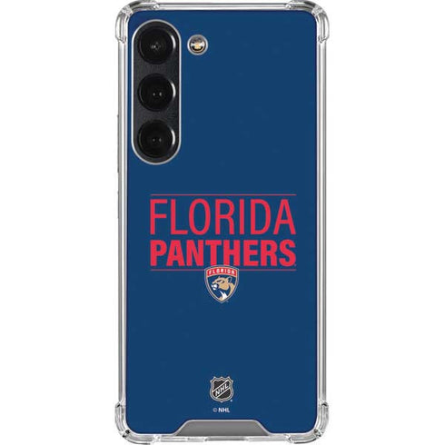 NHL Florida Panthers Lineup Galaxy S23 Clear Case