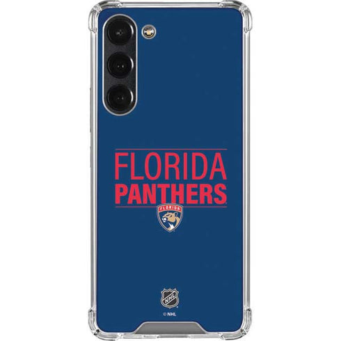 NHL Florida Panthers Lineup Galaxy S23 Plus Clear Case