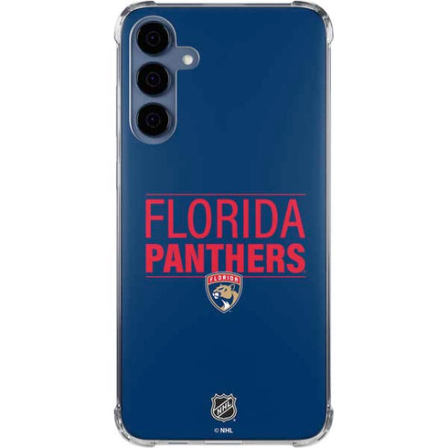NHL Florida Panthers Lineup Galaxy S24 Clear Case