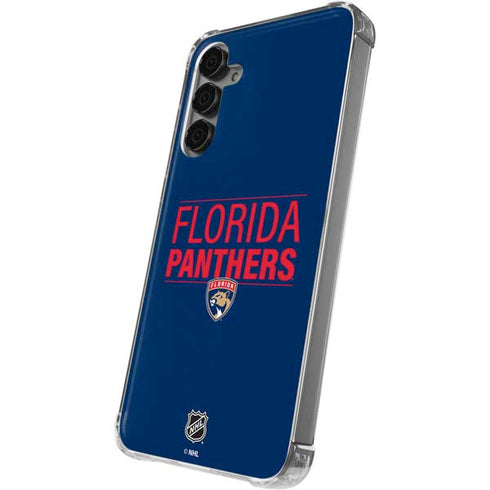 NHL Florida Panthers Lineup Galaxy S24 Plus Clear Case