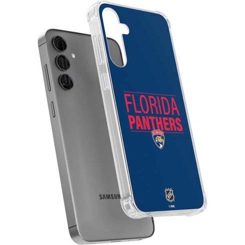 NHL Florida Panthers Lineup Galaxy S24 Plus Clear Case