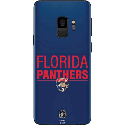 NHL Florida Panthers Lineup Galaxy S9 Skin