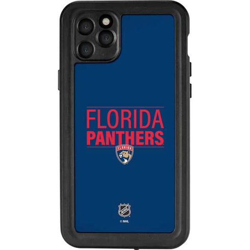 NHL Florida Panthers Lineup iPhone 11 Pro Max Waterproof Case