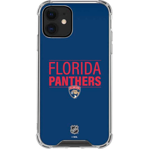 NHL Florida Panthers Lineup iPhone 12 Mini Clear Case