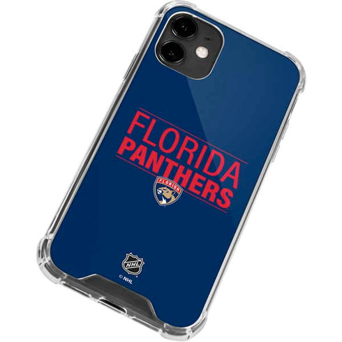 NHL Florida Panthers Lineup iPhone 12 Mini Clear Case