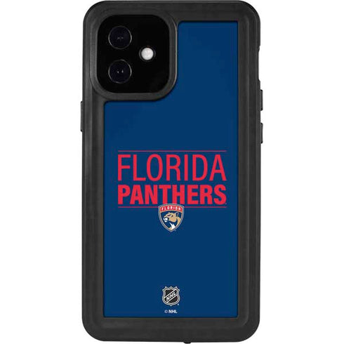 NHL Florida Panthers Lineup iPhone 12 Mini Waterproof Case