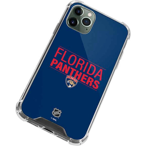 NHL Florida Panthers Lineup iPhone 12 Pro Clear Case