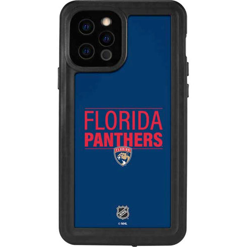 NHL Florida Panthers Lineup iPhone 12 Pro Waterproof Case