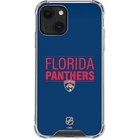 NHL Florida Panthers Lineup iPhone 14 Plus Clear Case