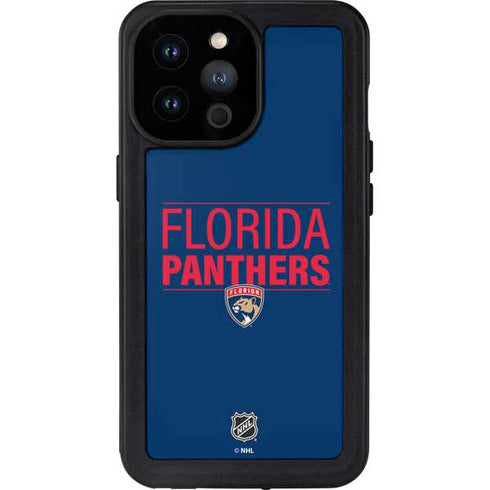 NHL Florida Panthers Lineup iPhone 14 Pro Max Waterproof Case