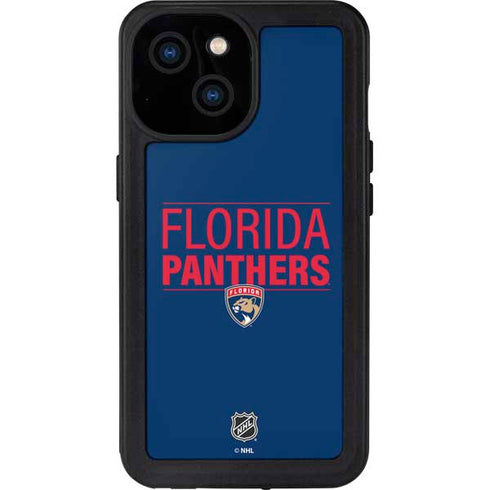 NHL Florida Panthers Lineup iPhone 15 Waterproof Case