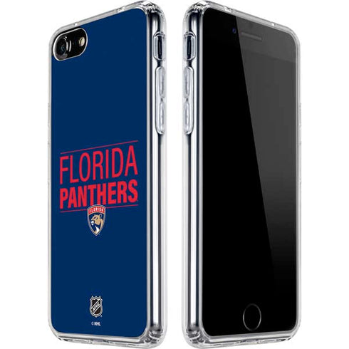 NHL Florida Panthers Lineup iPhone SE (2nd & 3rd Gen) Clear Case