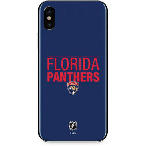 NHL Florida Panthers Lineup iPhone XS Max Skin
