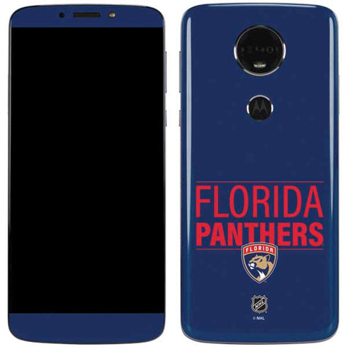 NHL Florida Panthers Lineup Moto E5 Plus Skin