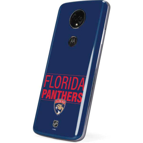 NHL Florida Panthers Lineup Moto E5 Plus Skin