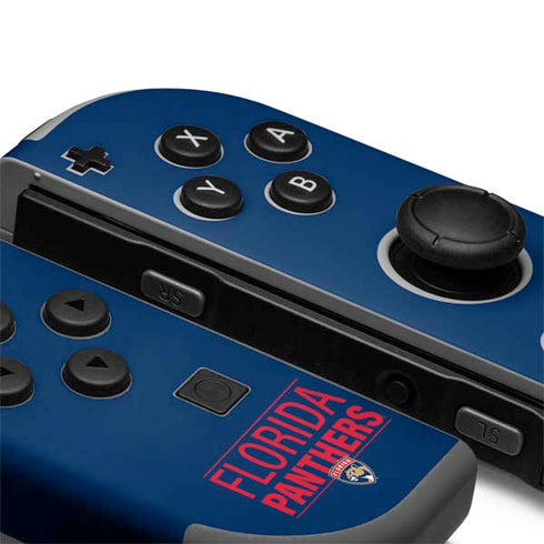 NHL Florida Panthers Lineup Nintendo Joy-Con (L/R) Controller Skin