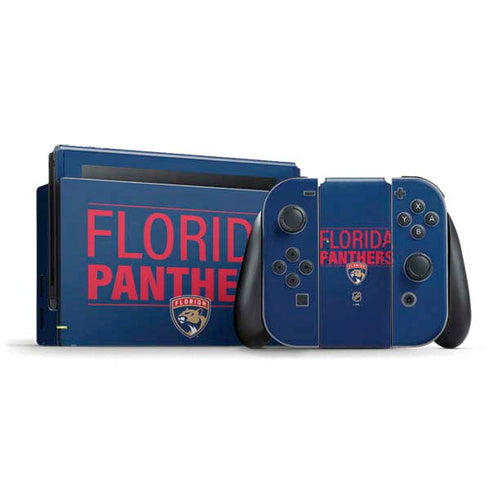NHL Florida Panthers Lineup Nintendo Switch Bundle Skin
