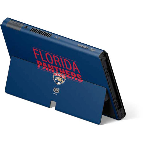 NHL Florida Panthers Lineup Nintendo Switch OLED (2021) Skin