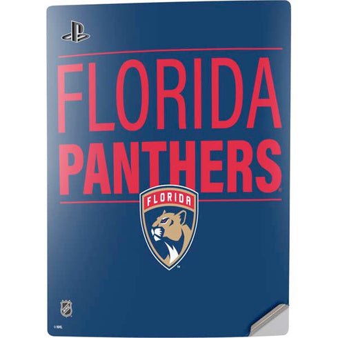 NHL Florida Panthers Lineup PS5 Digital Edition Console Skin