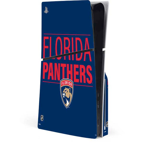 NHL Florida Panthers Lineup PS5 Slim Disk Console Skin