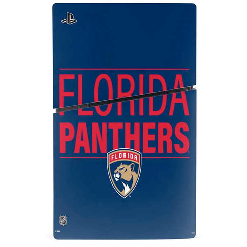 NHL Florida Panthers Lineup PS5 Slim Disk Console Skin