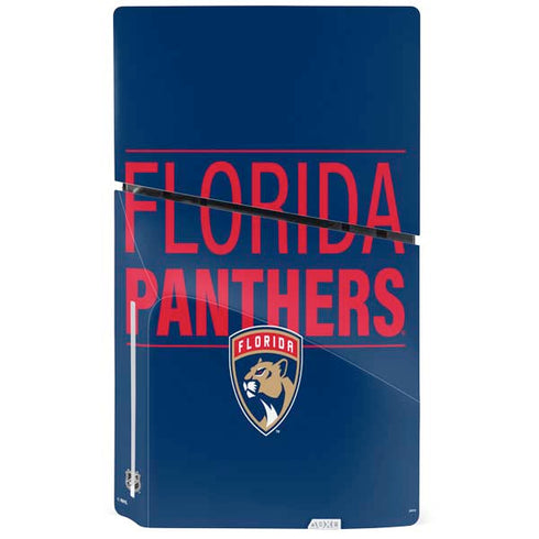 NHL Florida Panthers Lineup PS5 Slim Disk Console Skin