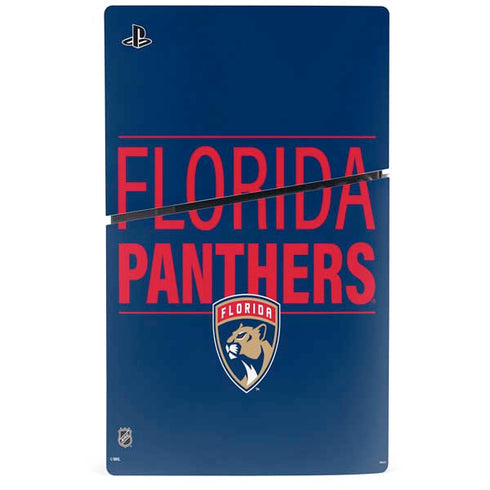 NHL Florida Panthers Lineup PS5 Slim Digital Edition Bundle Skin