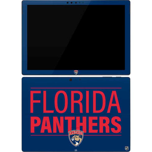 NHL Florida Panthers Lineup Surface Pro 7 Skin