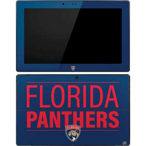 NHL Florida Panthers Lineup Surface Pro Tablet Skin