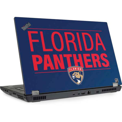 NHL Florida Panthers Lineup Lenovo ThinkPad Skin