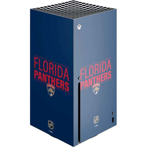 NHL Florida Panthers Lineup Xbox Series X Console Skin