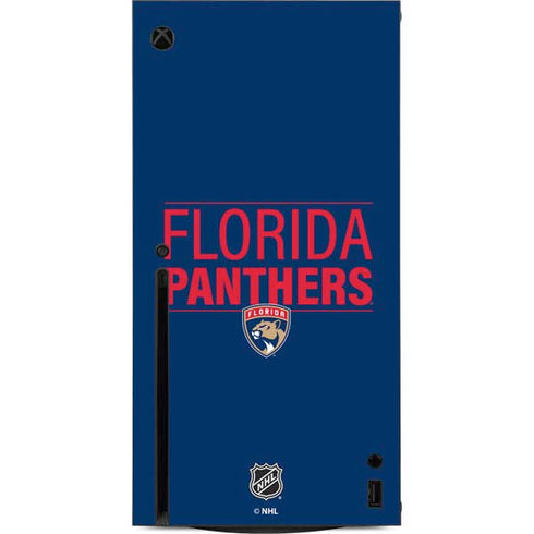 NHL Florida Panthers Lineup Xbox Series X Console Skin
