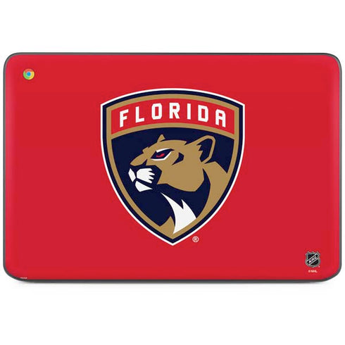 NHL Florida Panthers Logo HP Chromebook Skin