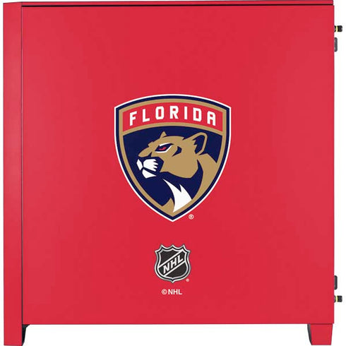NHL Florida Panthers Logo Corsair 4000D Tempered Glass Mid-Tower ATX Case Skin