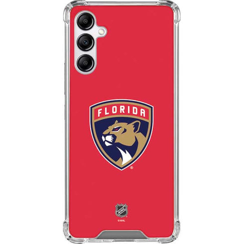 NHL Florida Panthers Logo Galaxy A14 5G Clear Case