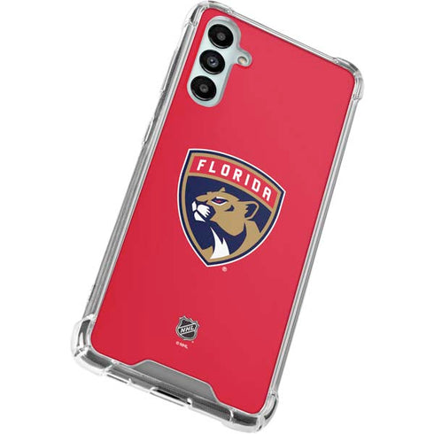 NHL Florida Panthers Logo Galaxy A14 5G Clear Case