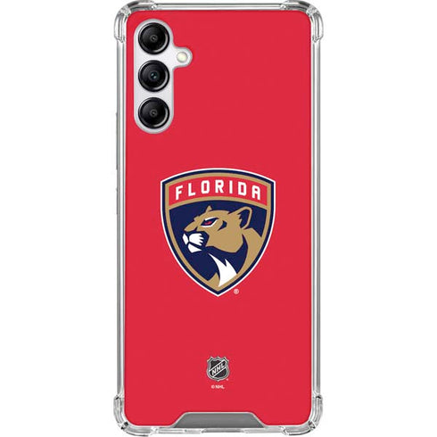 NHL Florida Panthers Logo Galaxy A15 5G Clear Case
