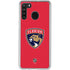 NHL Florida Panthers Logo Galaxy A21 Clear Case
