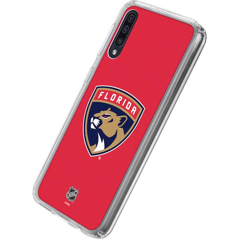 NHL Florida Panthers Logo Galaxy A50 Clear Case