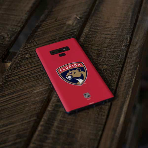 NHL Florida Panthers Logo Galaxy Note 9 Skin