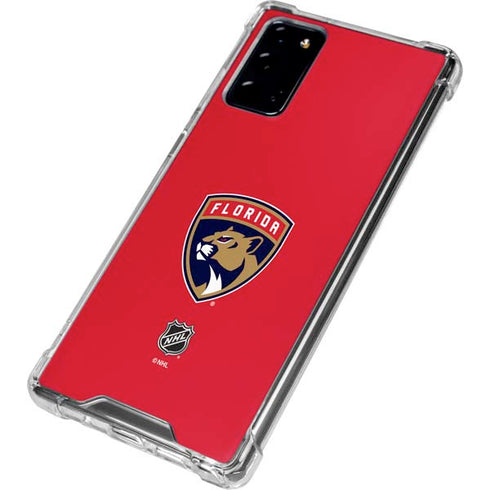 NHL Florida Panthers Logo Galaxy Note20 5G Clear Case
