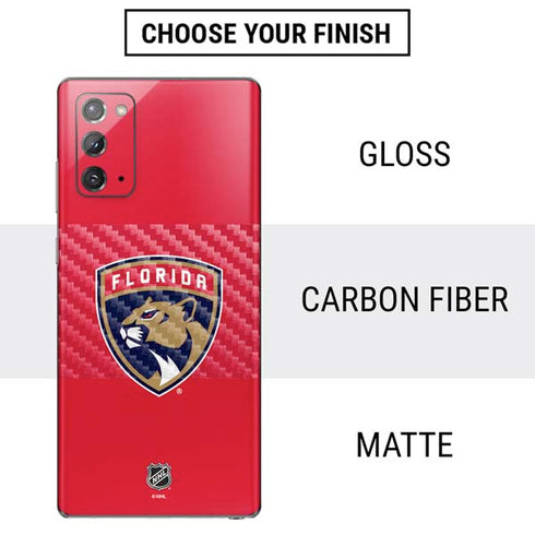 NHL Florida Panthers Logo Galaxy Note20 5G Skin