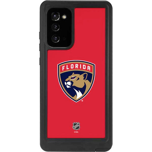 NHL Florida Panthers Logo Galaxy Note20 5G Waterproof Case